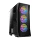Antec NX360 Mid Tower Case 4 Fan ARGB Black + Antec Atom V450  Power Supply