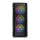 Antec NX360 Mid Tower Case 4 Fan ARGB Black + Antec Atom V450  Power Supply