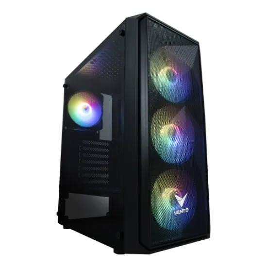 Vento VG10F RGB Case with Thermaltake Lite 650W Power Supply