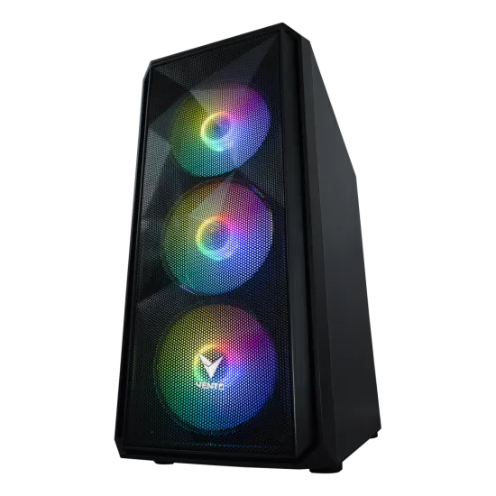 Vento VG10F RGB Case with Thermaltake Lite 650W Power Supply
