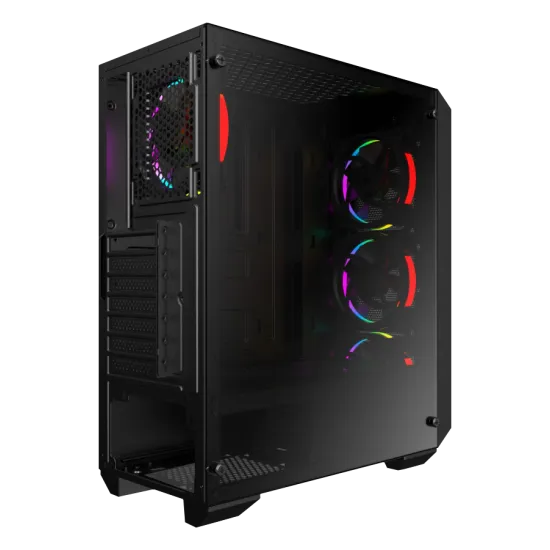 Vento VG10F RGB Case with Thermaltake Lite 650W Power Supply