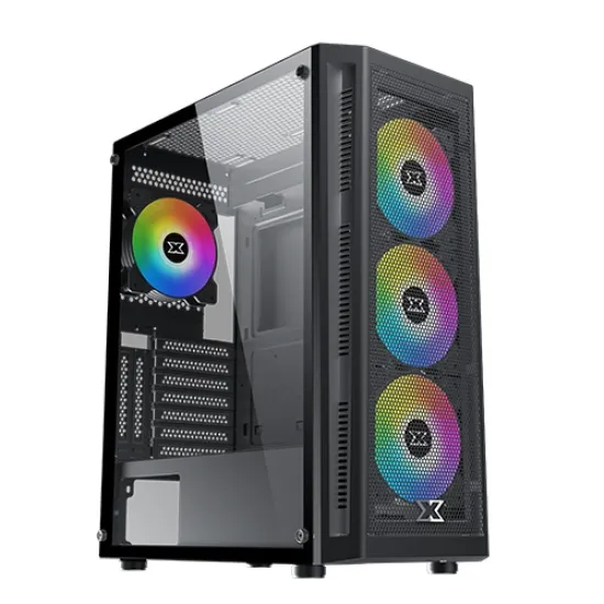 XIGMATEK MASTER X + 600W Power Supply (4x120mm ARGB fan)