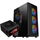 Xigmatek Master X Pro + X Power 700W 80+ White Mid Tower Case