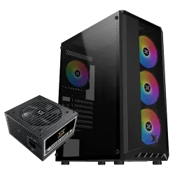 Xigmatek Master X Pro + Hydra 750W 80+ Bronze Mid Tower Case