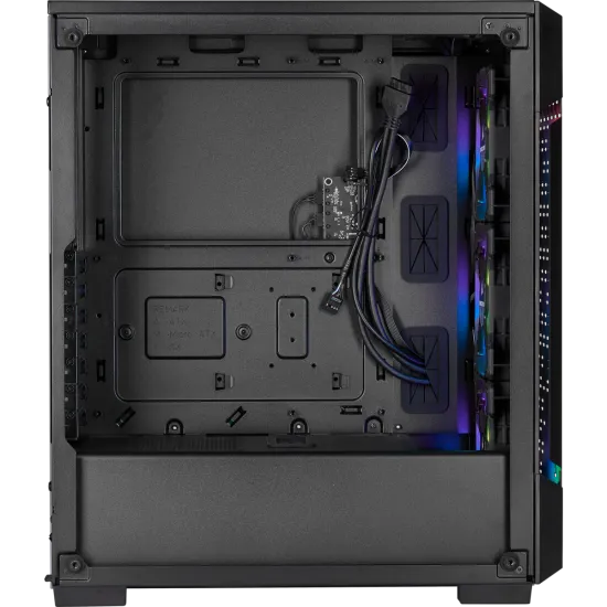 CORSAIR iCUE 220T RGB Airflow Black ATX Mid-Tower Smart Case (3x120mm RGB fan)
