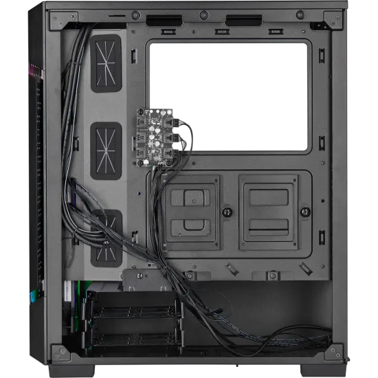 CORSAIR iCUE 220T RGB Airflow Black ATX Mid-Tower Smart Case (3x120mm RGB fan)