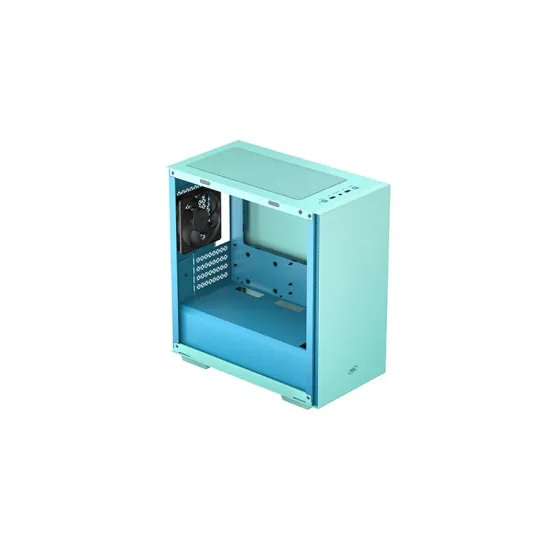 DeepCool MACUBE110 Green Case (1x120mm Fan No RGB) with Magnetic Tempered Glass