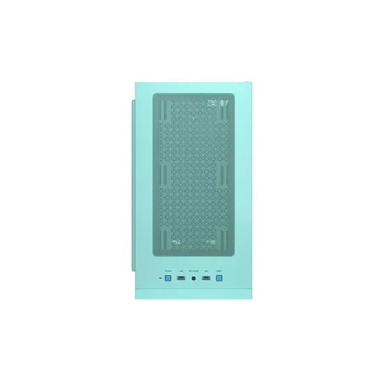 DeepCool MACUBE110 Green Case (1x120mm Fan No RGB) with Magnetic Tempered Glass