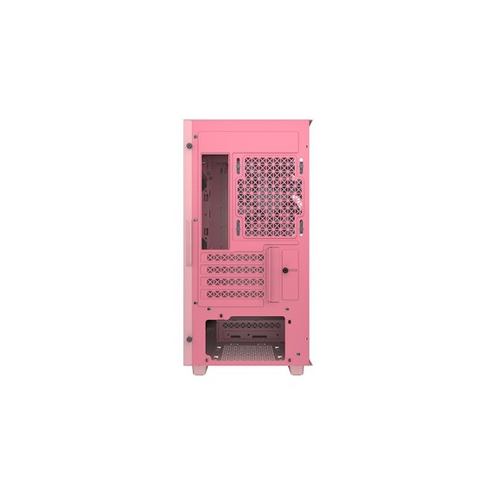 DeepCool MACUBE110 PINK Case (1x120mm Fan Non RGB) with Magnetic Tempered Glass 