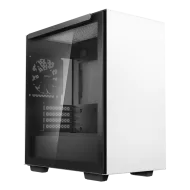 DeepCool MACUBE110 White Case (1x120mm Fan No RGB) with Magnetic Tempered Glass DeepCool MACUBE110 White Case (1x120mm Fan No RGB) with Magnetic Tempered Glass