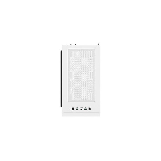 DeepCool MACUBE110 White Case (1x120mm Fan No RGB) with Magnetic Tempered Glass 