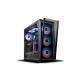 DeepCool MATREXX 70 Black E-ATX Mid-Tower Case (3x120mm ARGB fan, 1x Fan Non RGB)