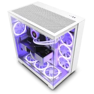 NZXT H9 Flow Mid-Tower Case - White NZXT H9 Flow Mid-Tower Case - White