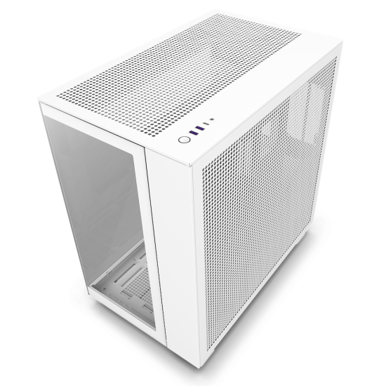 NZXT H9 Flow Mid-Tower Case - White