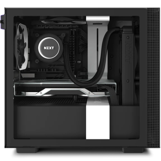 NZXT H210  Mini-ITX PC Gaming Case White-Black