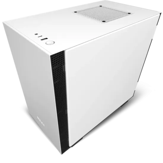 NZXT H210  Mini-ITX PC Gaming Case White-Black