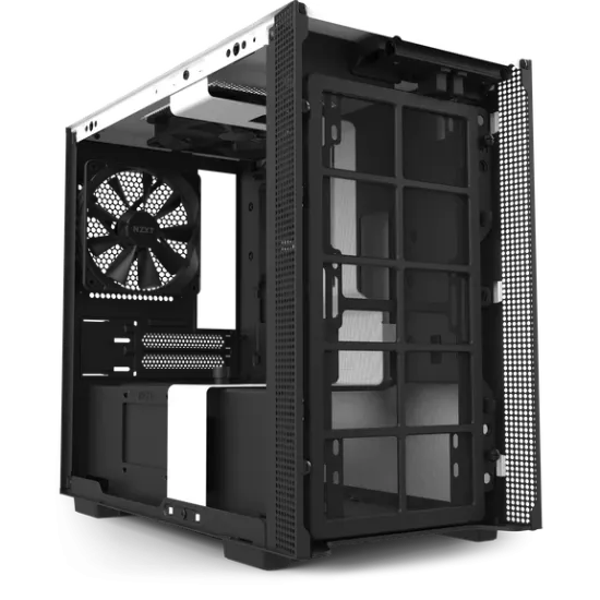 NZXT H210  Mini-ITX PC Gaming Case White-Black