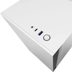 NZXT H210  Mini-ITX PC Gaming Case White-Black
