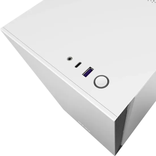 NZXT H210  Mini-ITX PC Gaming Case White-Black