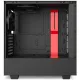 NZXT H510 Black Red ATX Mid-Tower Case (2x120mm Fan Non RGB)