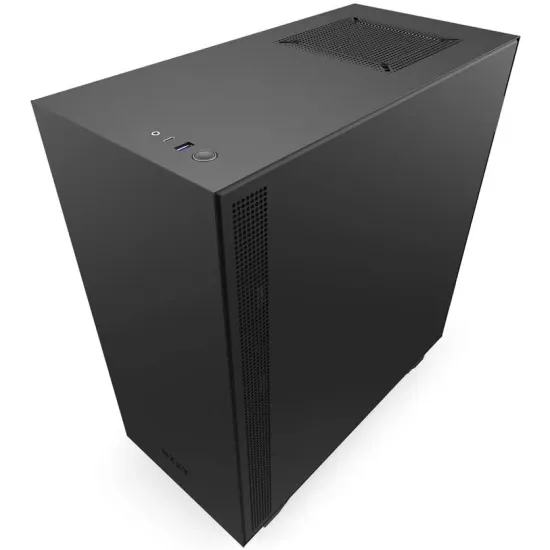 NZXT H510 Black Red ATX Mid-Tower Case (2x120mm Fan Non RGB)