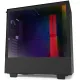 NZXT H510i Compact Black-Red ATX Mid-Tower Case 2x120mm Fan No RGB 2 Integrated LED Strips RGB Co