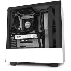 NZXT H510i Compact Mid Tower White-Black Chassis