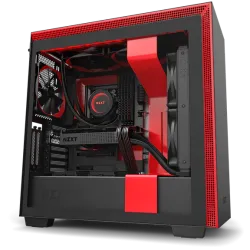 NZXT H710 Mid Tower Black-Red Chassis