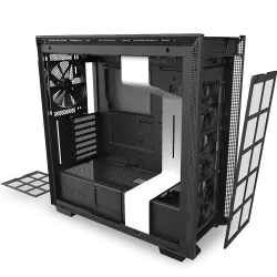NZXT H710 Matte White ATX Mid-Tower Case (2x120mm Fan Non RGB)