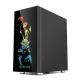 Redragon Steeljaw GC-608 Mid-Tower Gaming Case 4 Fan 2 RGB 2 Fan Balck 