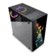 Redragon Steeljaw GC-608 Mid-Tower Gaming Case 4 Fan 2 RGB 2 Fan Balck 