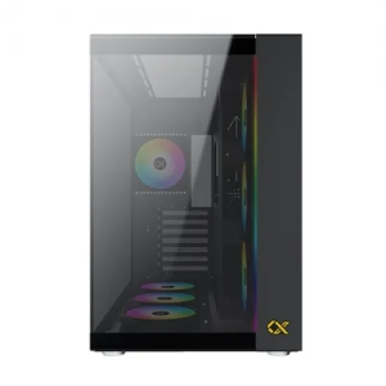XIGMATEK AQUA Ultra Air Super Tower Case 7 Fan ARGB Black
