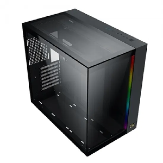 XIGMATEK AQUA Ultra Air Super Tower Case 7 Fan ARGB Black