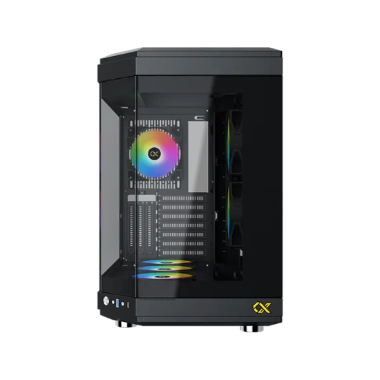 XIGMATEK CUBI ARGB Super Tower Case 6 Fan ARGB Black