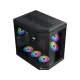 XIGMATEK CUBI ARGB Super Tower Case 6 Fan ARGB Black
