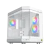 XIGMATEK CUBI Arctic ARGB Super Tower Case 6 Fan ARGB White (Open Box)