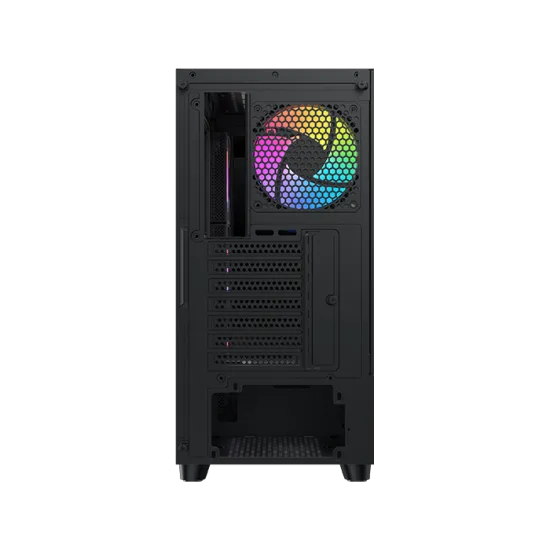 XIGMATEK Endorphin AIR V2 Mid Tower Case 4 Fan ARGB Black