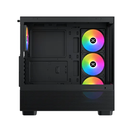 XIGMATEK Endorphin AIR V2 Mid Tower Case 4 Fan ARGB Black