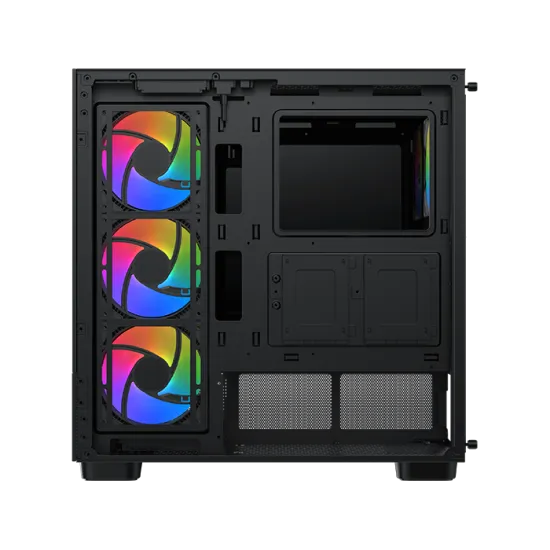 XIGMATEK Endorphin AIR V2 Mid Tower Case 4 Fan ARGB Black