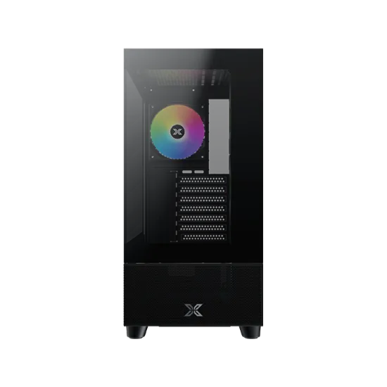 XIGMATEK Endorphin AIR V2 Mid Tower Case 4 Fan ARGB Black