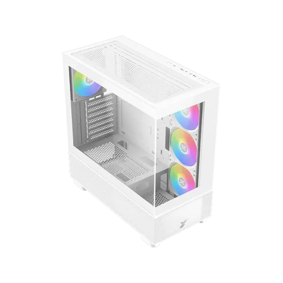 XIGMATEK Endorphin AIR V2 Arctic ARGB Mid Tower Case