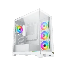 XIGMATEK Endorphin Ultra Arctic ARGB Mid Tower Case