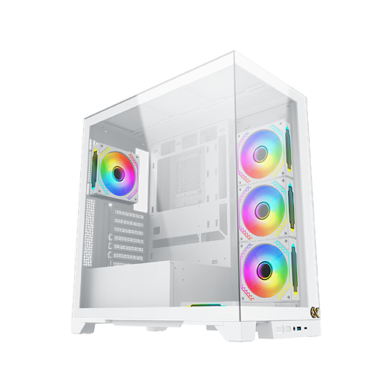 XIGMATEK Endorphin Ultra Arctic ARGB Mid Tower Case