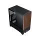 XIGMATEK Endorphin WD Wood ARGB Mid Tower Case 4 Fan ARGB Black