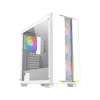 XIGMATEK Gaming Y Pro Arctic Super Tower Case 4 Fan ARGB White