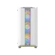 XIGMATEK Gaming Y Pro Arctic Super Tower Case 4 Fan ARGB White