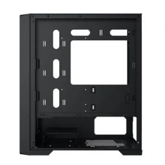 XIGMATEK LUX S MID TOWER CASE (4x120mm ARGB fan) - Black