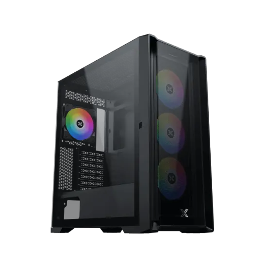XIGMATEK ZOSER ARGB Super Tower Case 4 Fan ARGB Black
