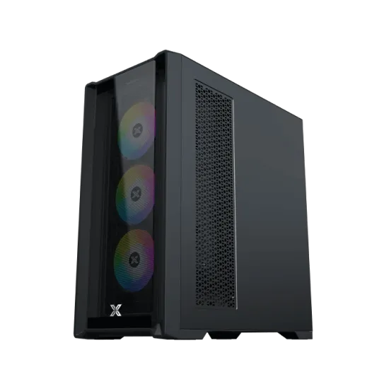 XIGMATEK ZOSER ARGB Super Tower Case 4 Fan ARGB Black