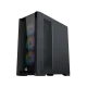 XIGMATEK ZOSER ARGB Super Tower Case 4 Fan ARGB Black